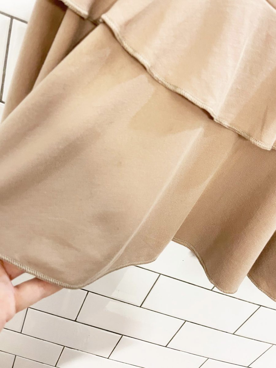 wilfred tosca ruffled mini skirt | aritzia - good market thrift store
