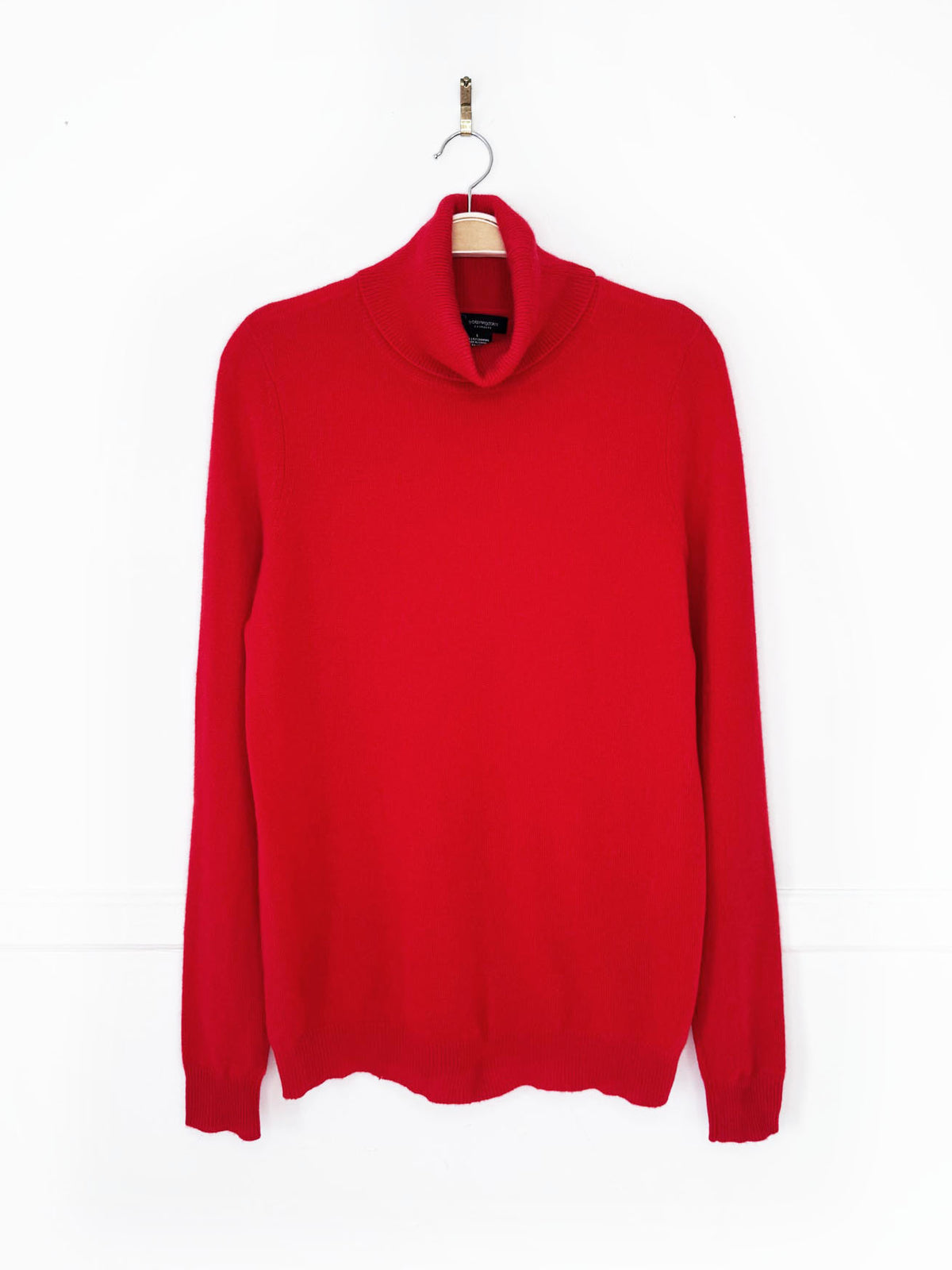 bloomingdales 100% cashmere knit turtleneck sweater