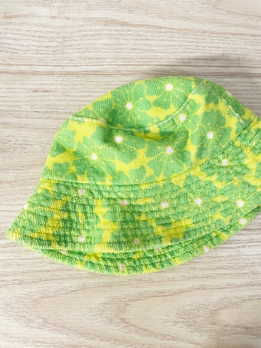 UO lucky printed terry bucket hat - good market thrift store