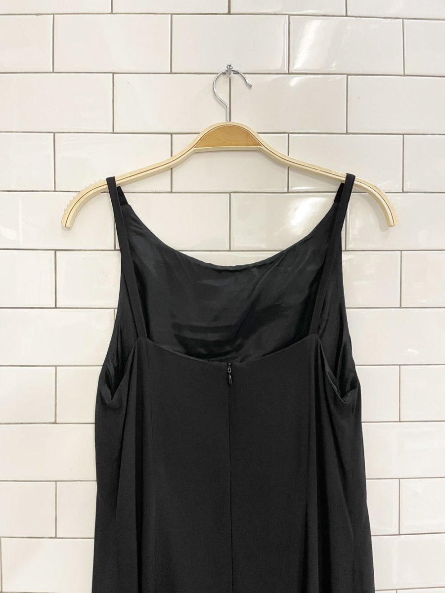 vintage 90s esprit minimal maxi dress - good market thrift store