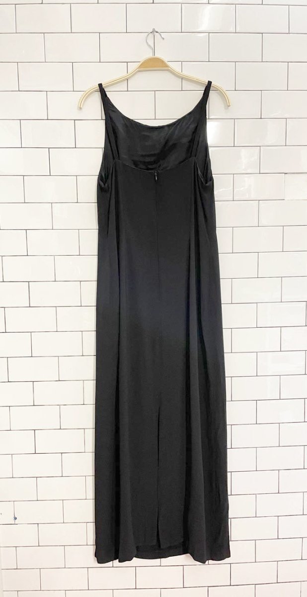 vintage 90s esprit minimal maxi dress - good market thrift store
