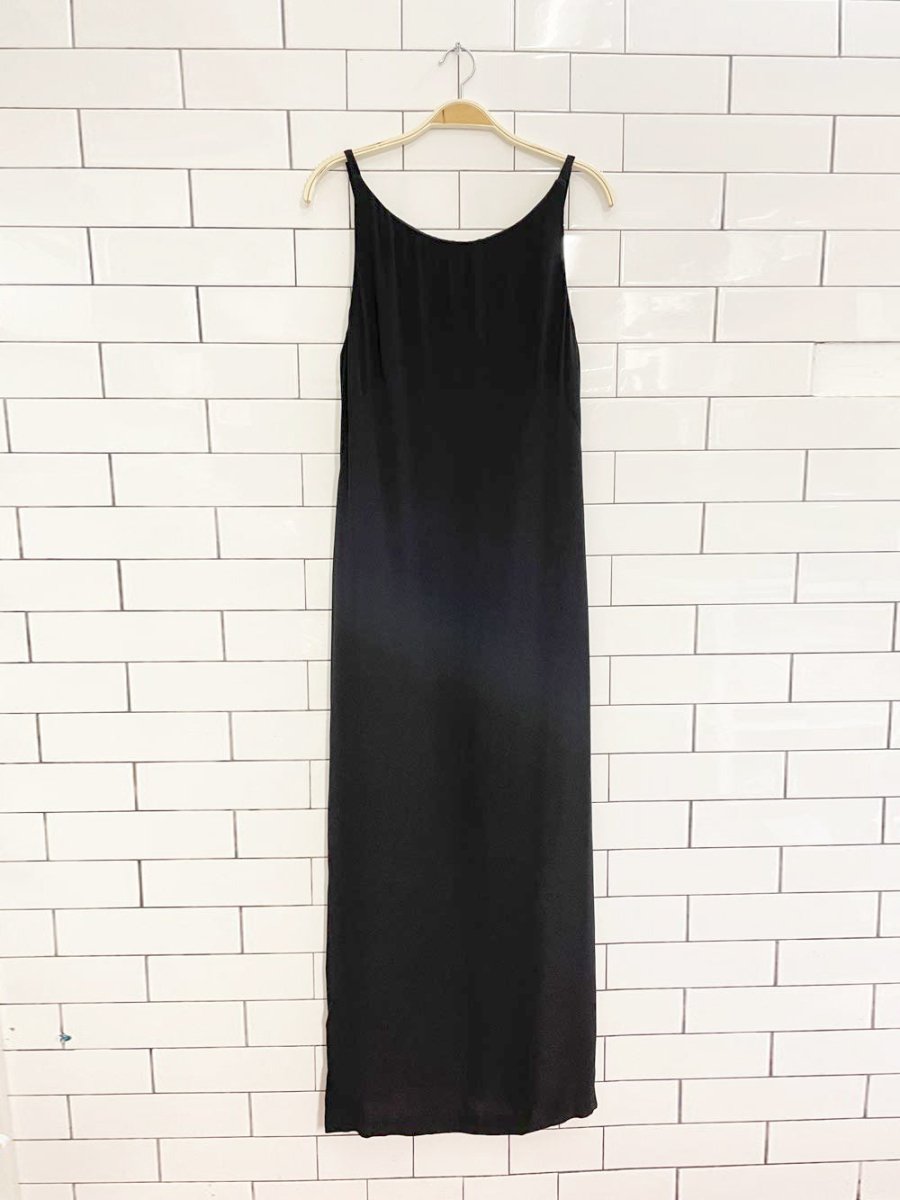vintage 90s esprit minimal maxi dress - good market thrift store