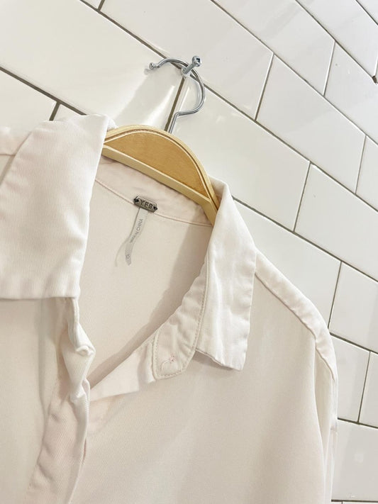 yfb oversized tencel shirt - good market thrift store