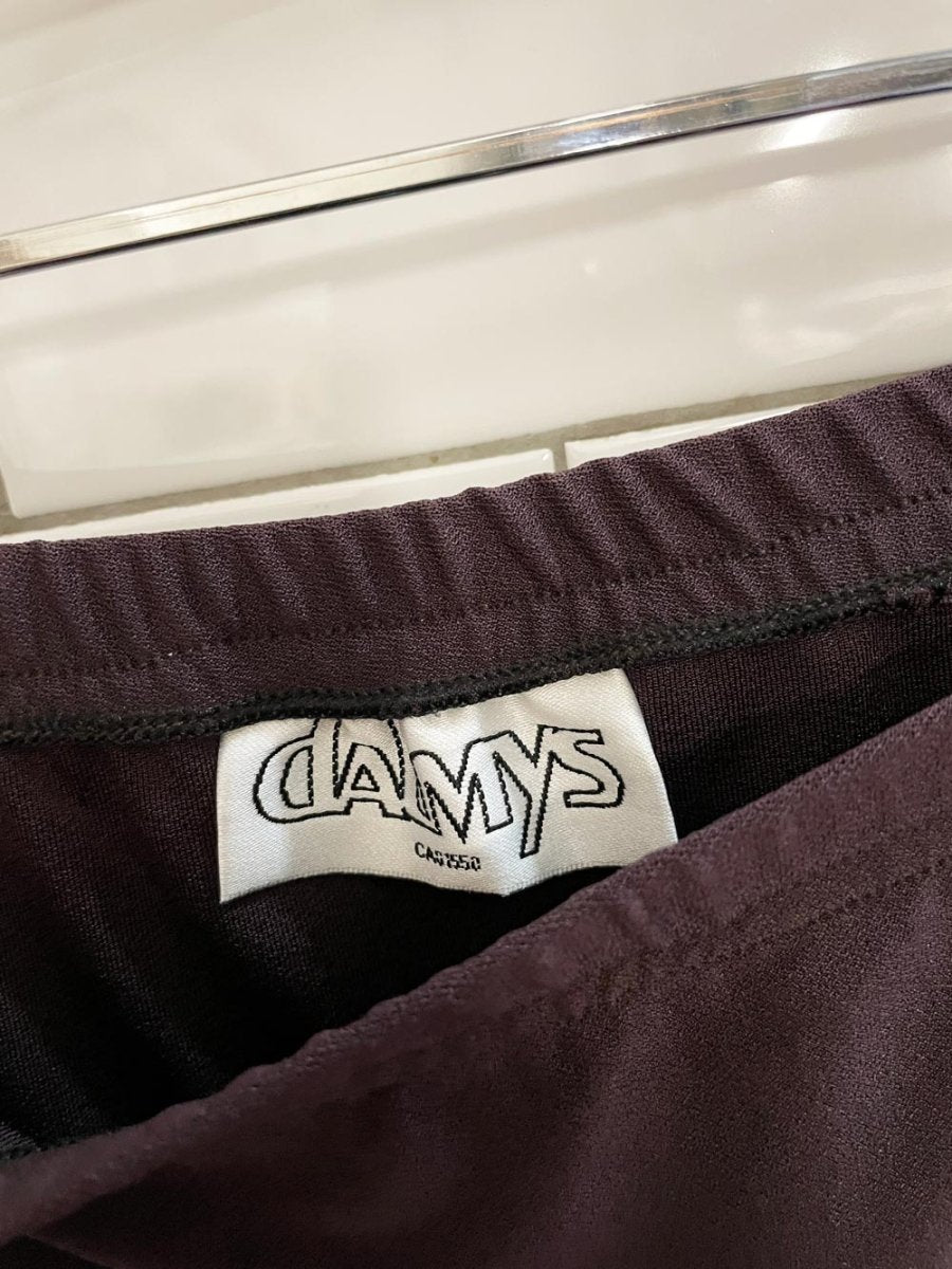 vintage 00s dalmys slinky stretch knit midi skirt - good market thrift store