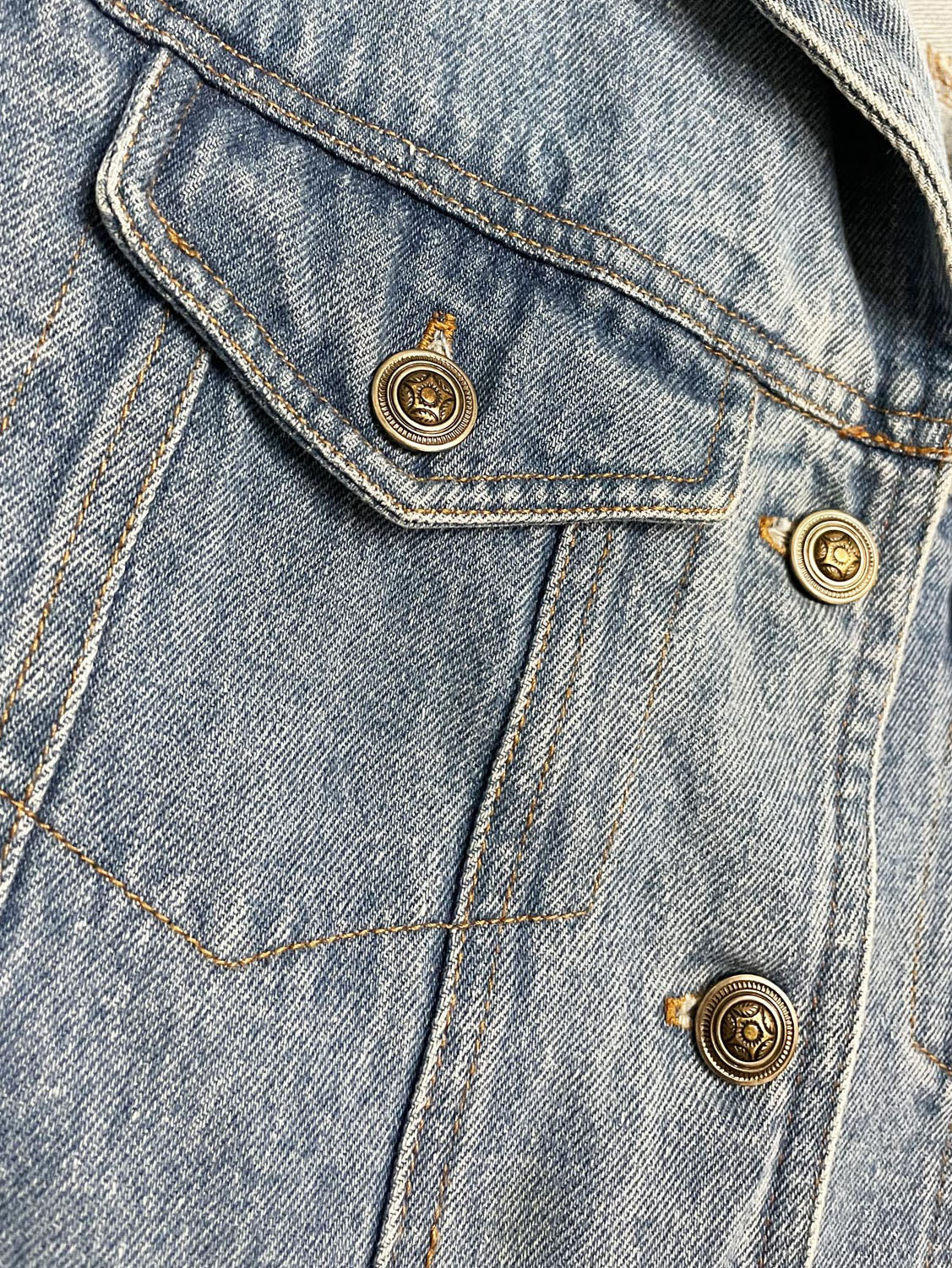 vintage 90s speed control denim full button fitted maxi dress