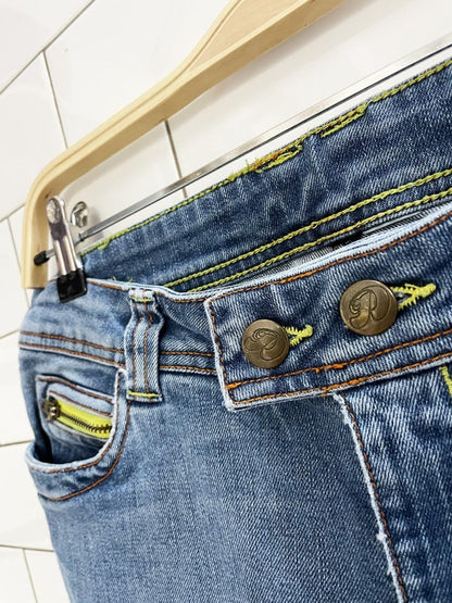 vintage 00s h&m low - waist bootcut jeans - good market thrift store