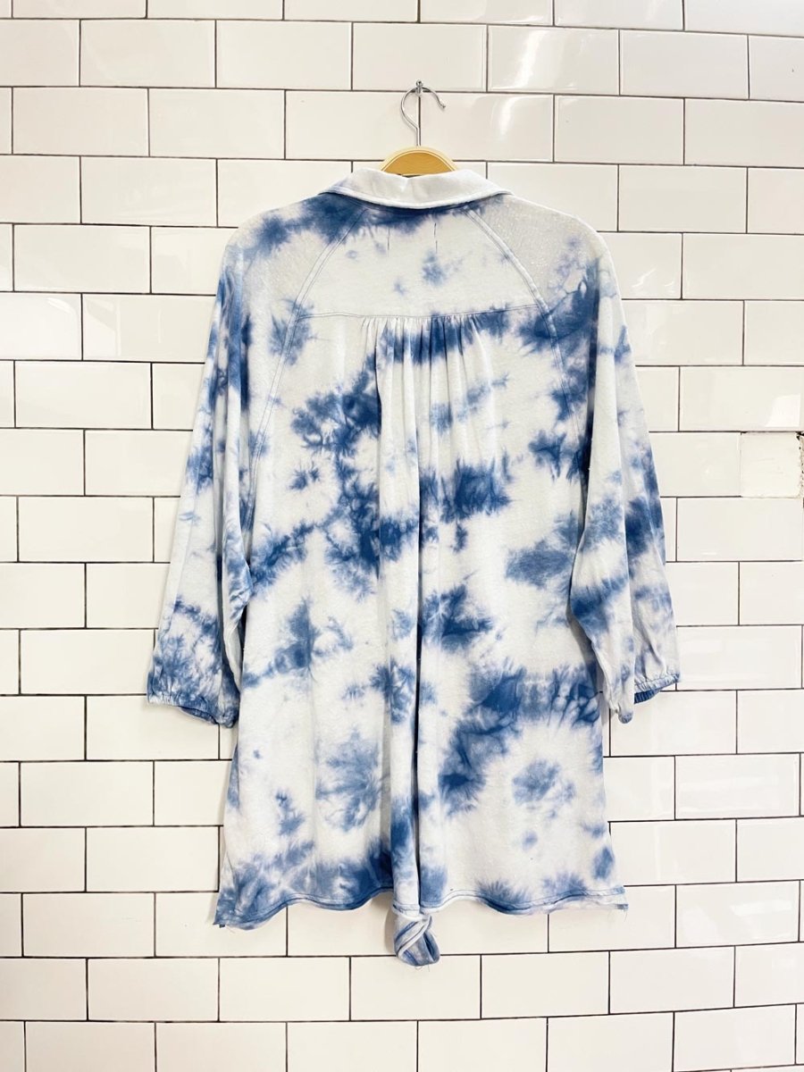 UO tie dye benny slouchy playsuit - good market thrift store