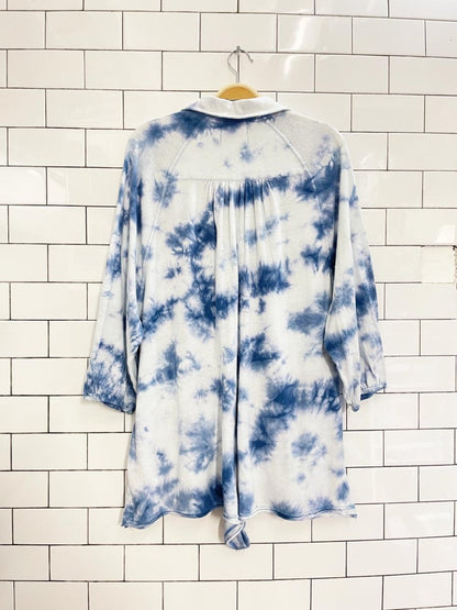 UO tie dye benny slouchy playsuit - good market thrift store