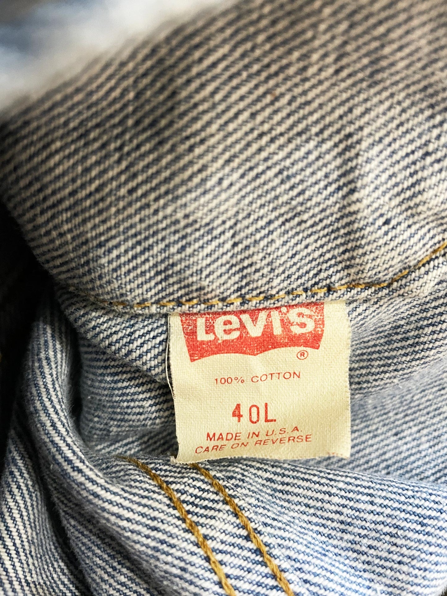vintage 80s levi's 521 denim mini skirt | made in USA