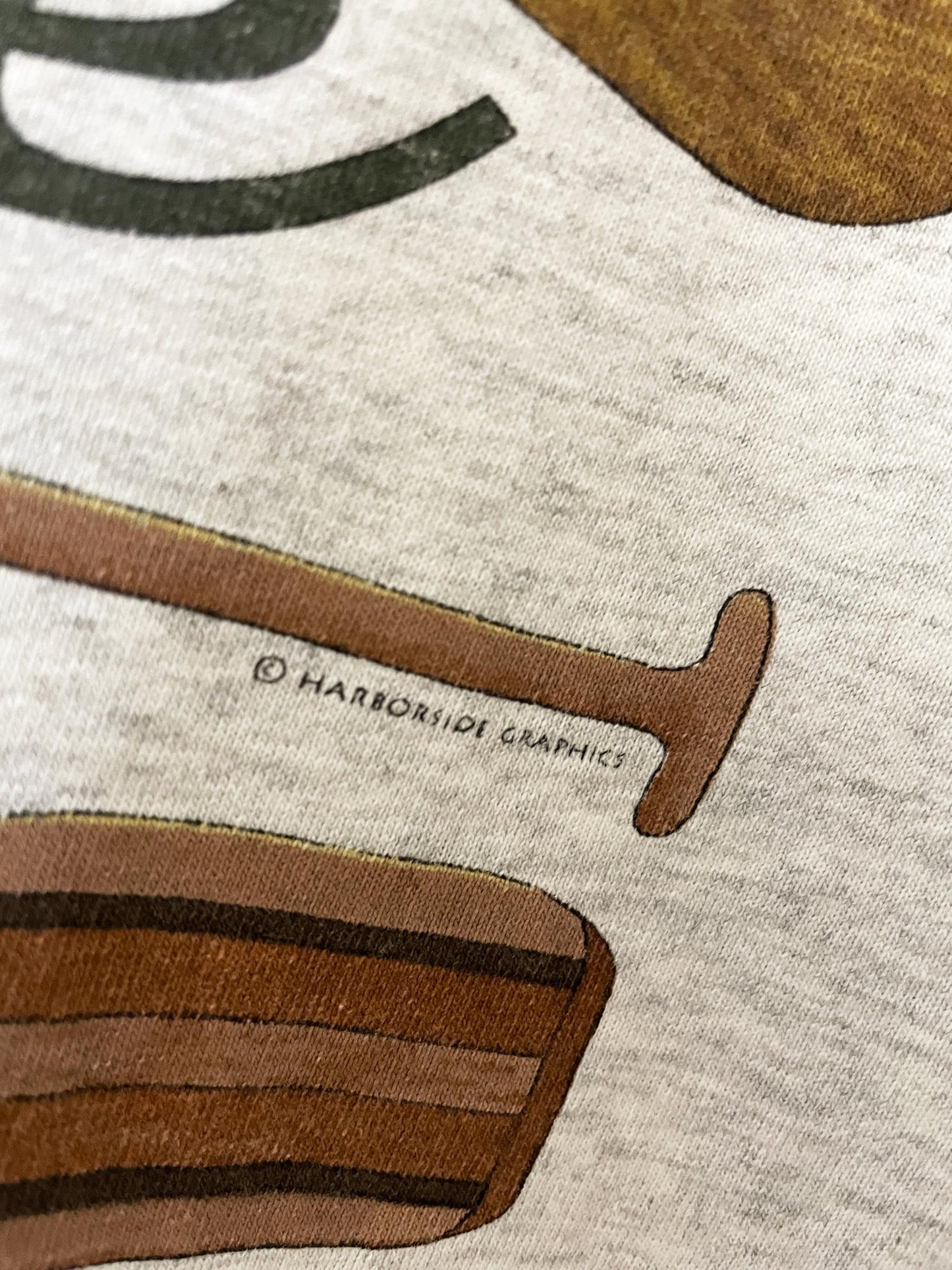 vintage harborside graphics canoe paddle adventure tee | made in USA
