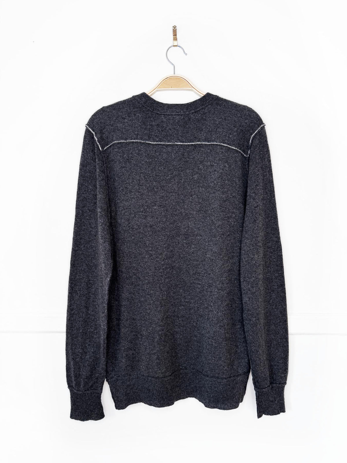 public opinion 100% cashmere knit sweater