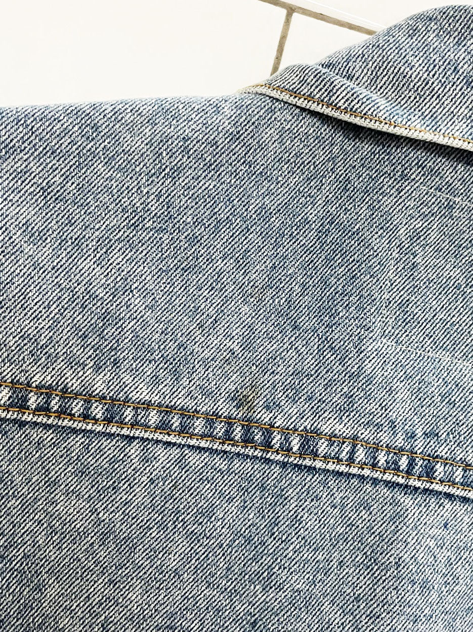 vintage 90s bluenotes jeanswear denim vest top