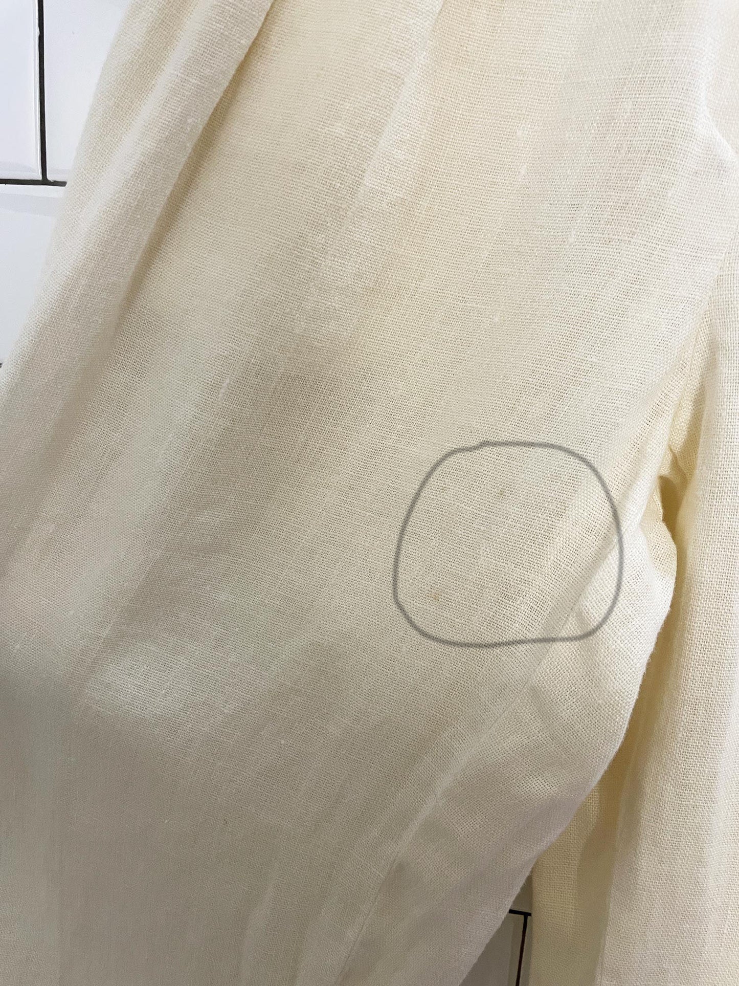 vintage liz claiborne 100% linen pleated pants