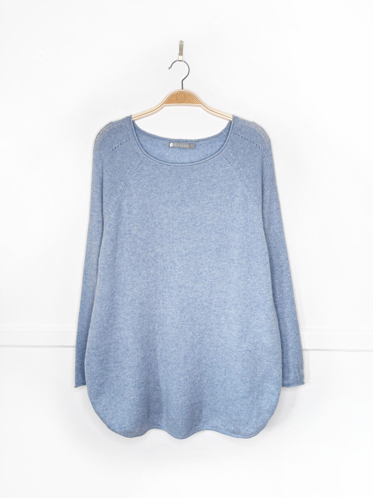 in cashmere 100% cashmere knit sweater