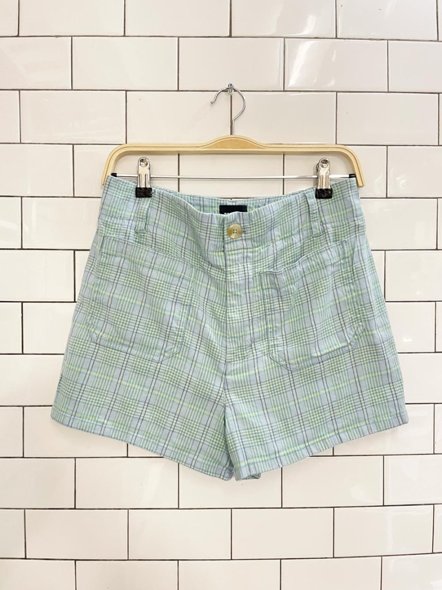 maeve the colette linen - blend shorts - good market thrift store