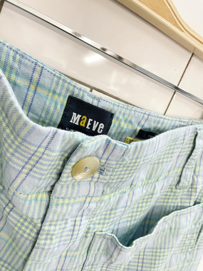 maeve the colette linen - blend shorts - good market thrift store