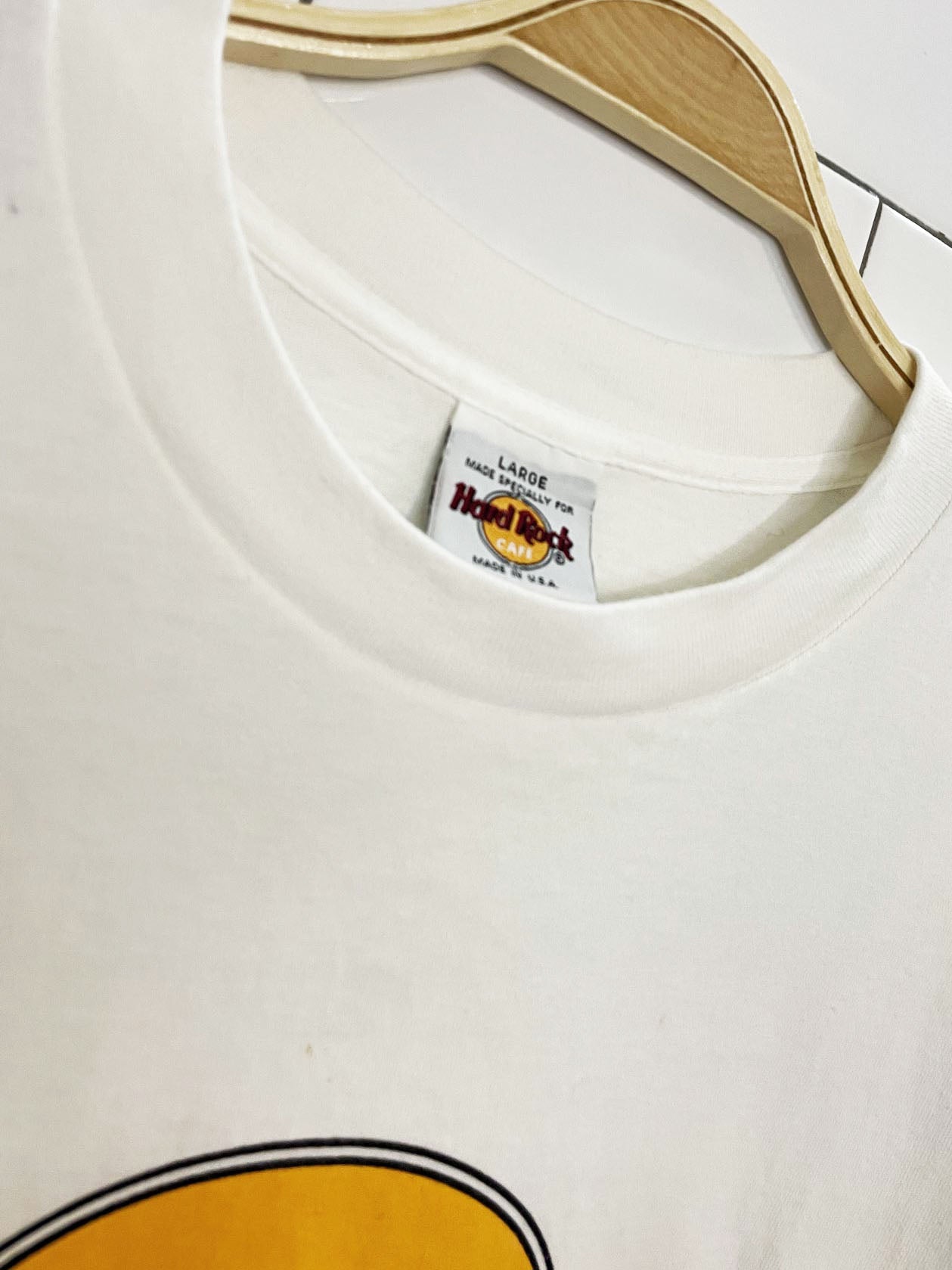 vintage hard rock cafe boston boxy crop tee | made in usa