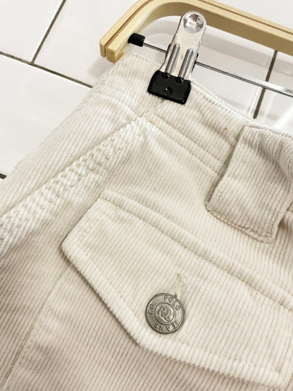 polo jeans corduroy mini skirt | ralph lauren - good market thrift store