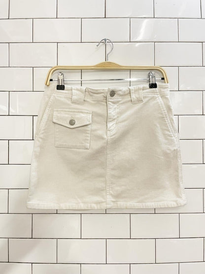 polo jeans corduroy mini skirt | ralph lauren - good market thrift store