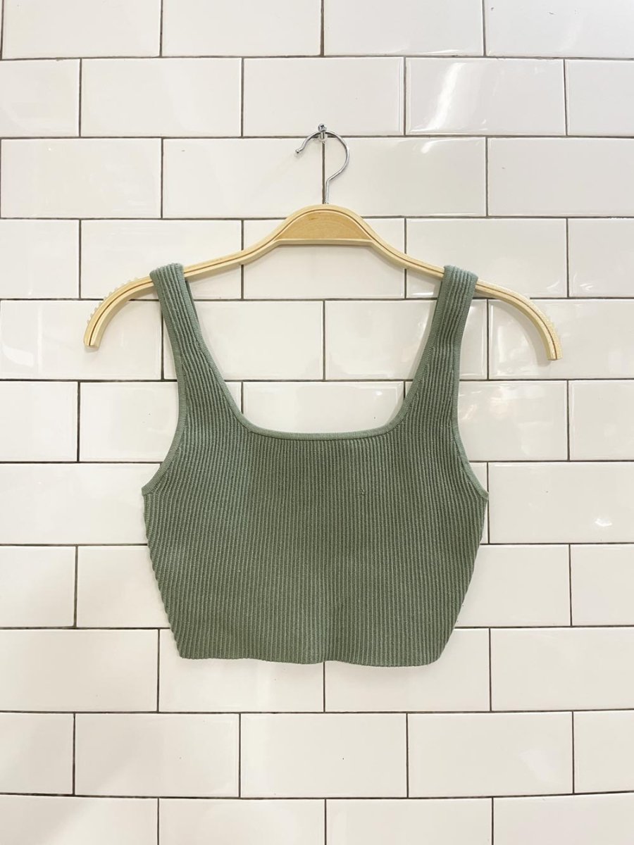 babaton sculpt knit tank - good market thrift store