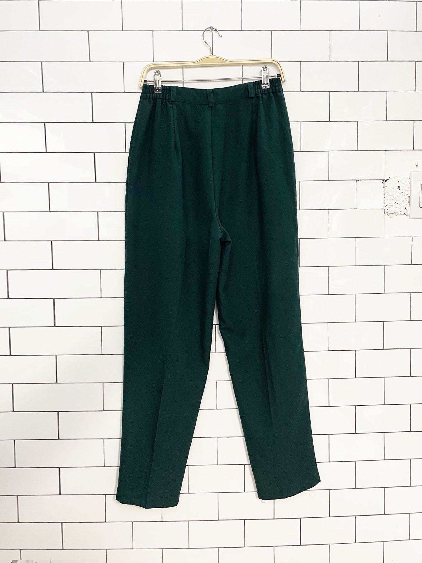 vintage briggs new york pleated trousers  | made in usa