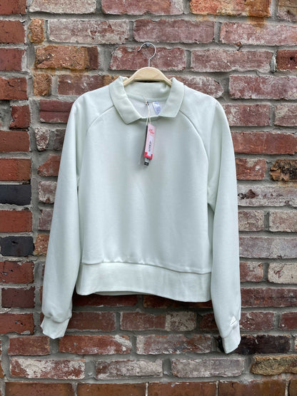 nwt adidas go-to collared sweatshirt