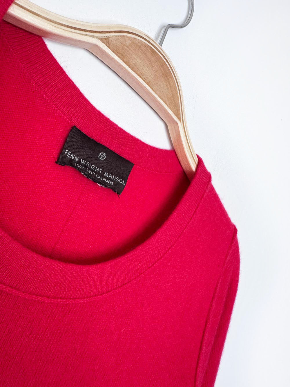 fenn wright manson 100% cashmere knit sweater