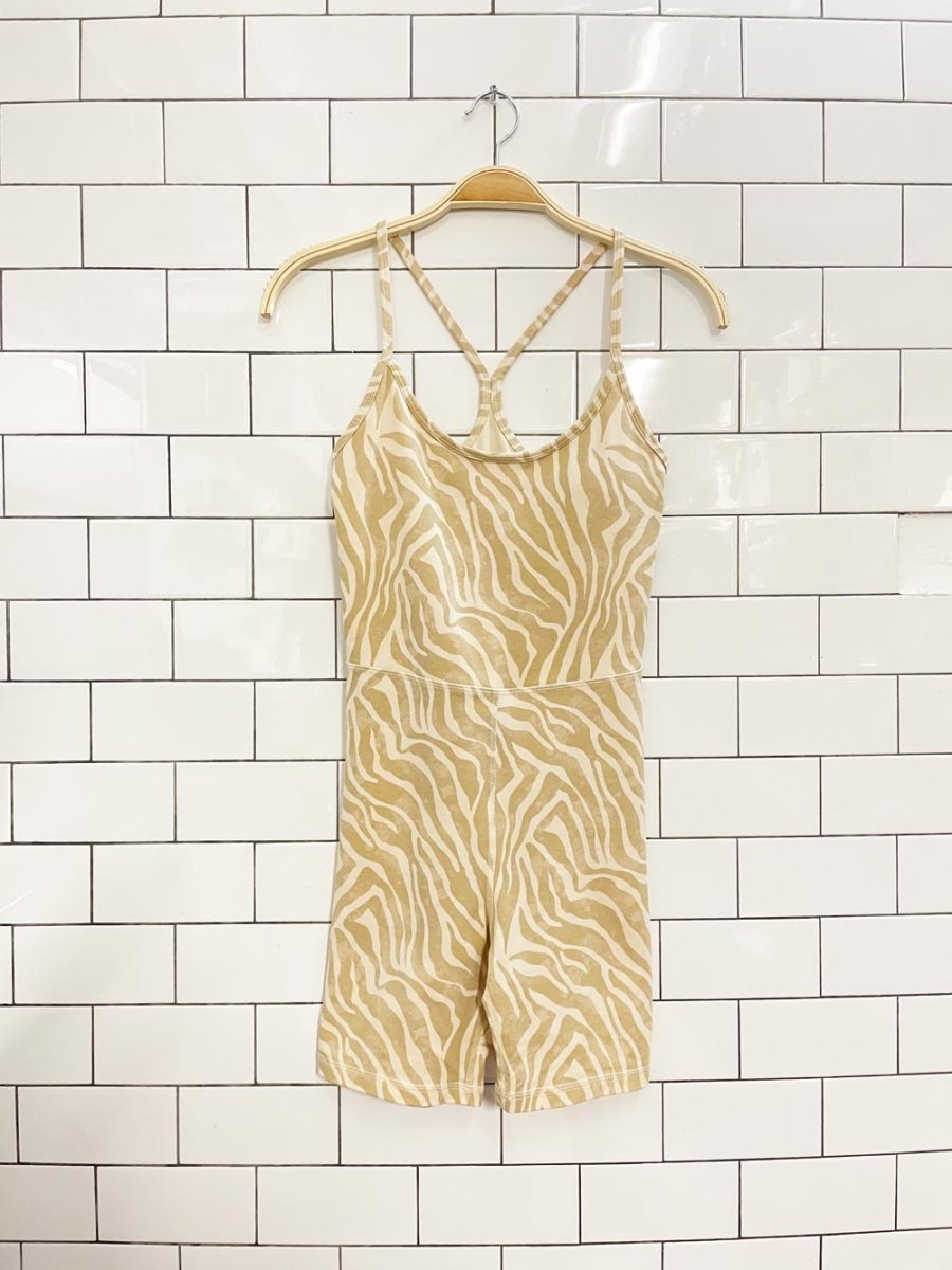 old navy active power chill animal print bodysuit - good market thrift store