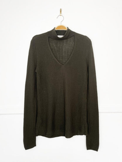 babaton 100% merino wool choker sweater | artizia - good market thrift store