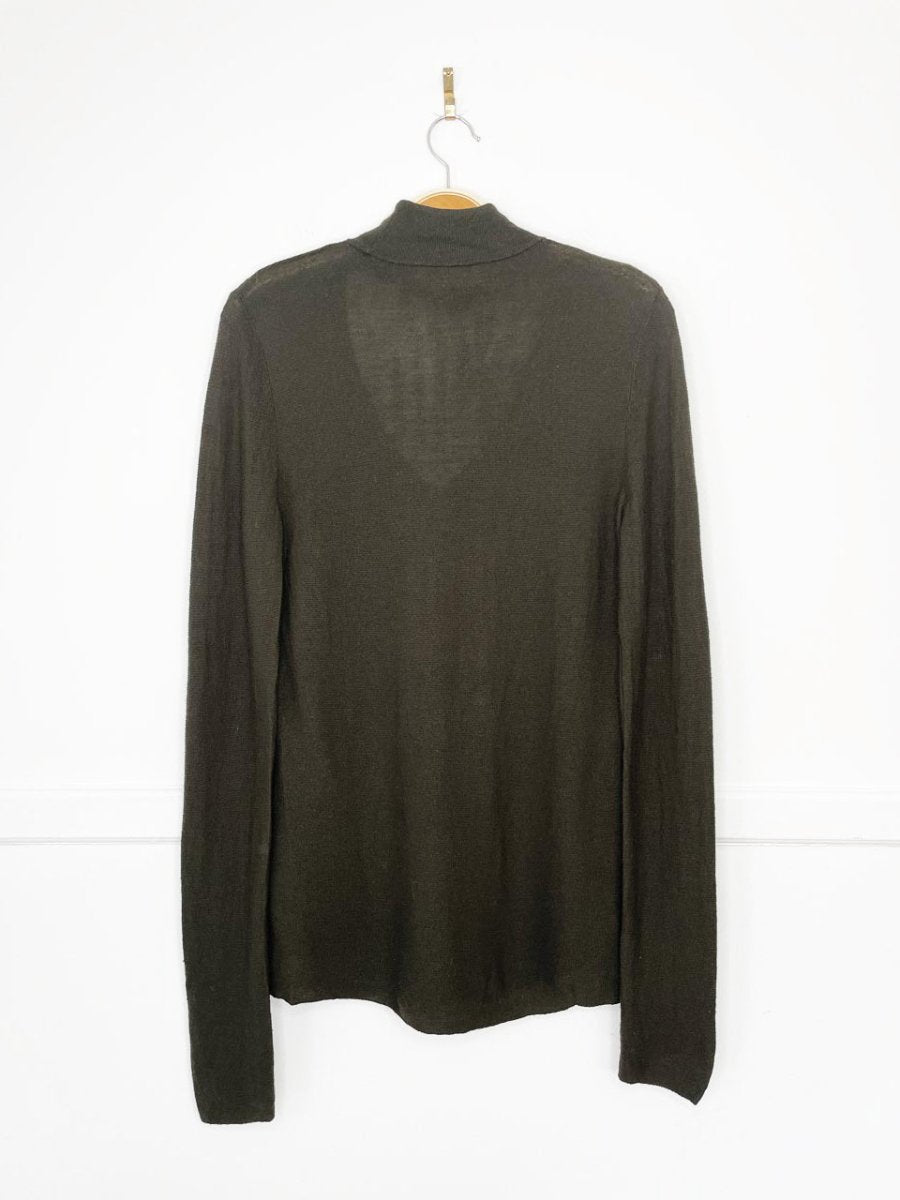 babaton 100% merino wool choker sweater | artizia - good market thrift store
