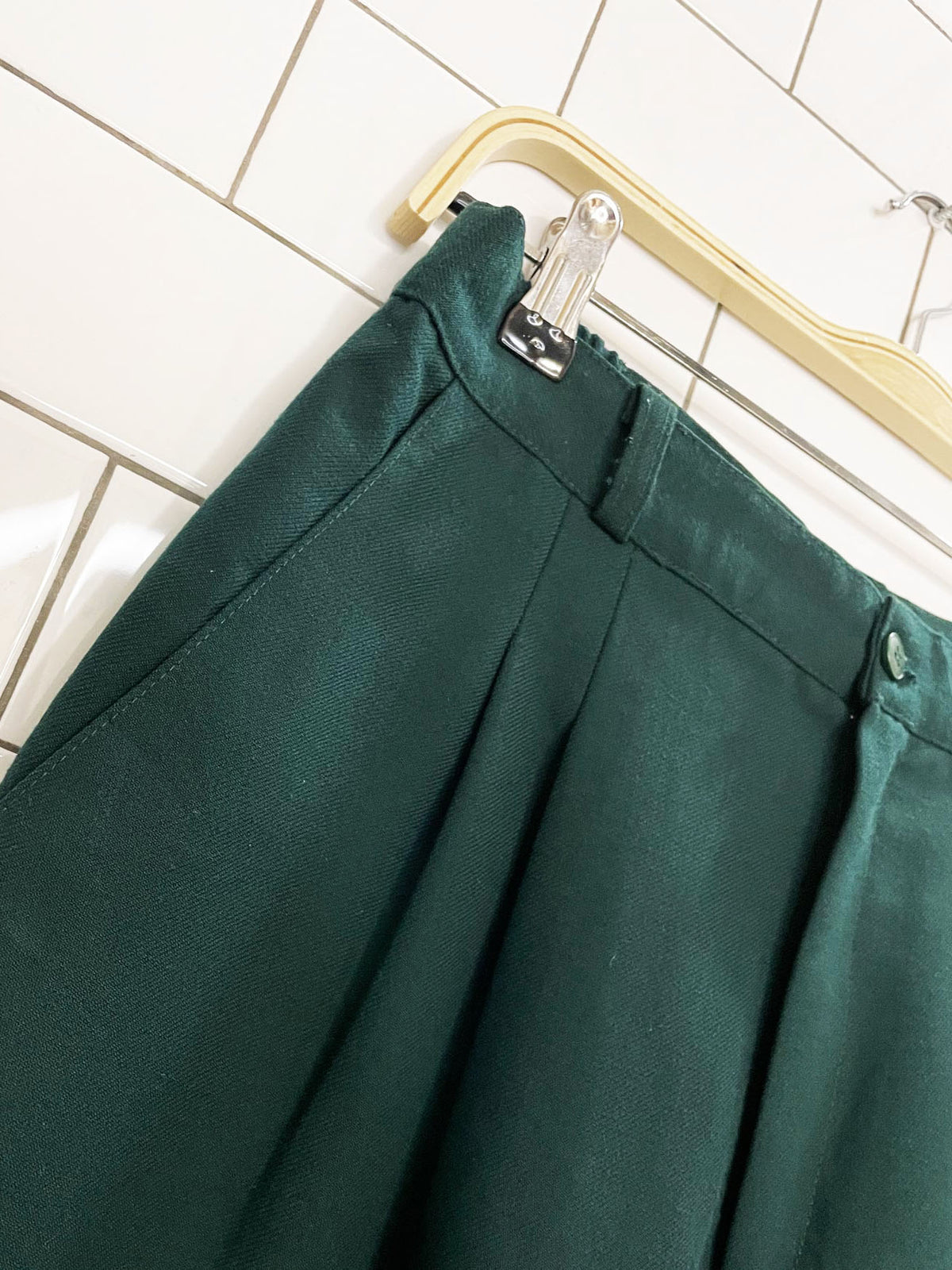 vintage briggs new york pleated trousers  | made in usa