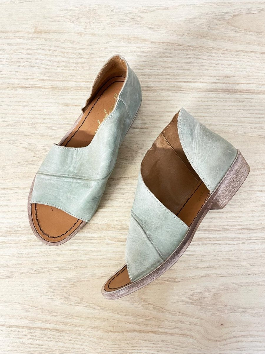 nwot free people mont blanc leather sandal | made in Spain - good market thrift store