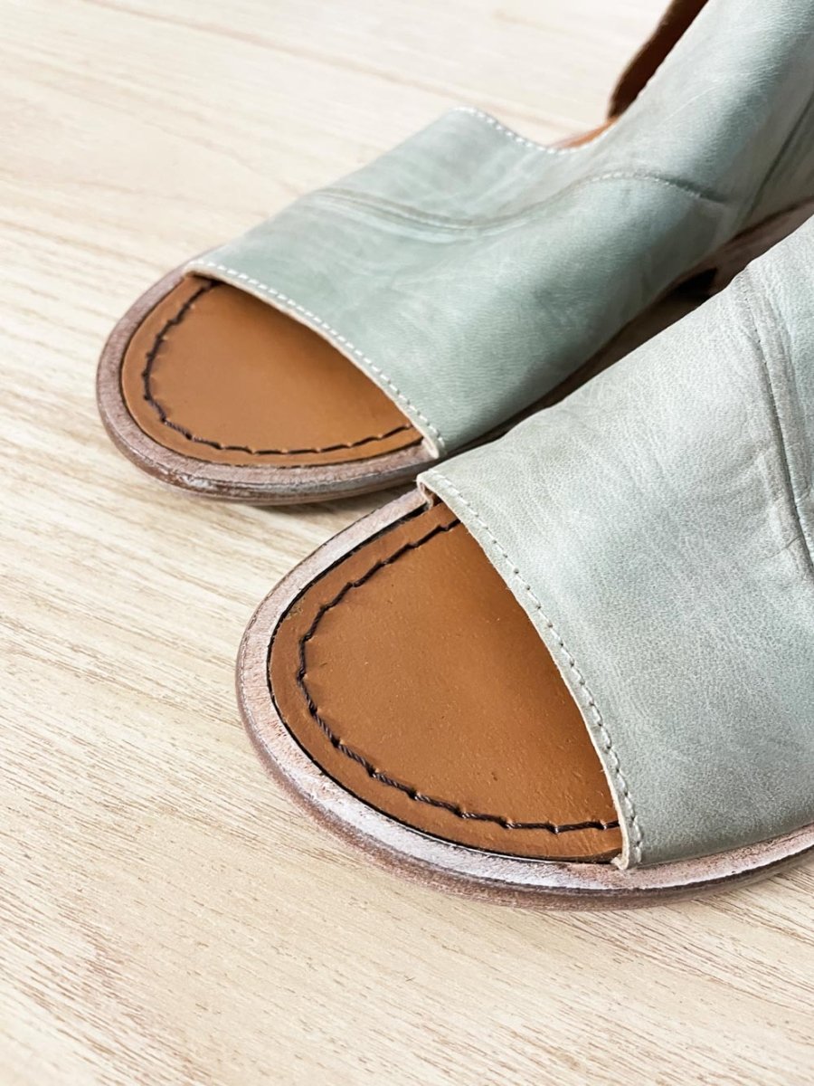 nwot free people mont blanc leather sandal | made in Spain - good market thrift store