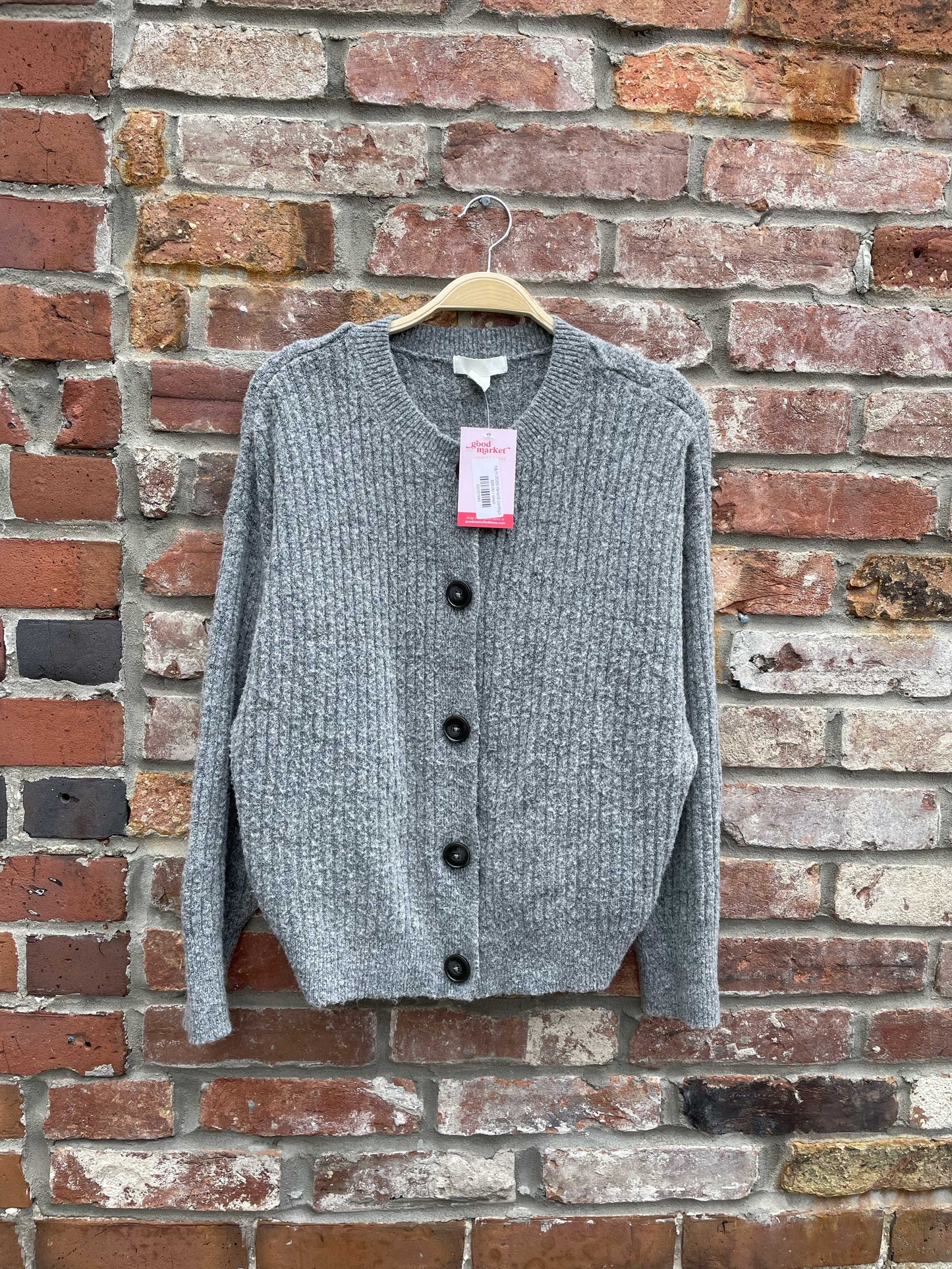 h&m 2023 rib-knit cardigan