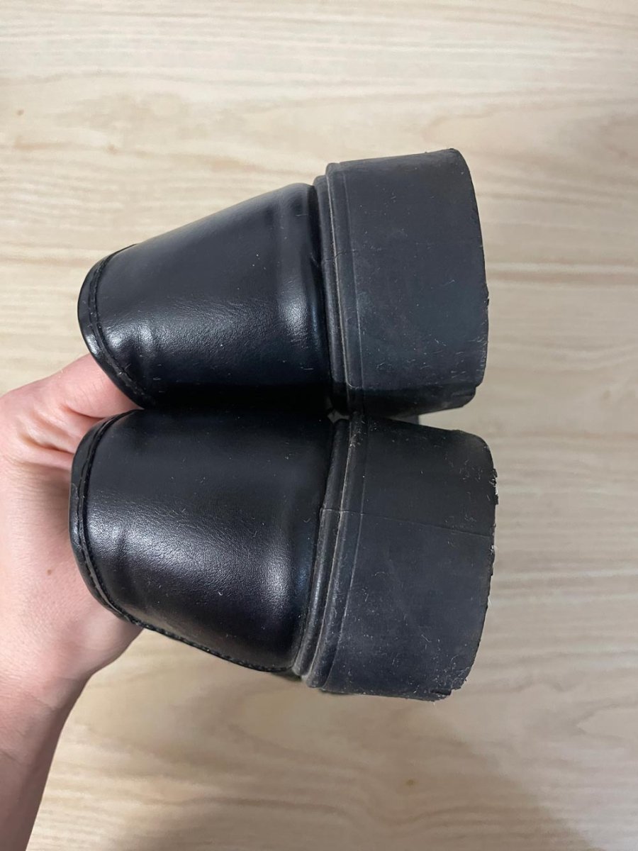 streetwear chain link chunky sole loafer - good market thrift store