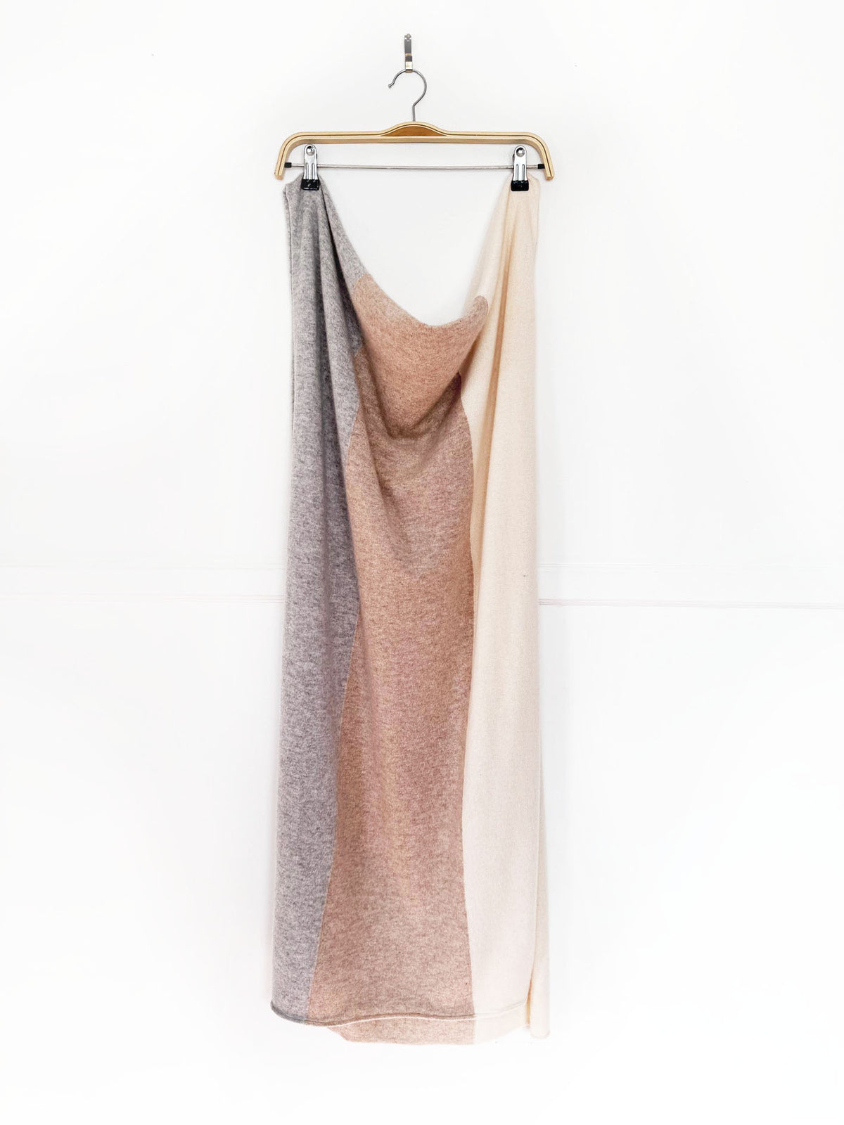 garnet hill 100% cashmere knit wrap