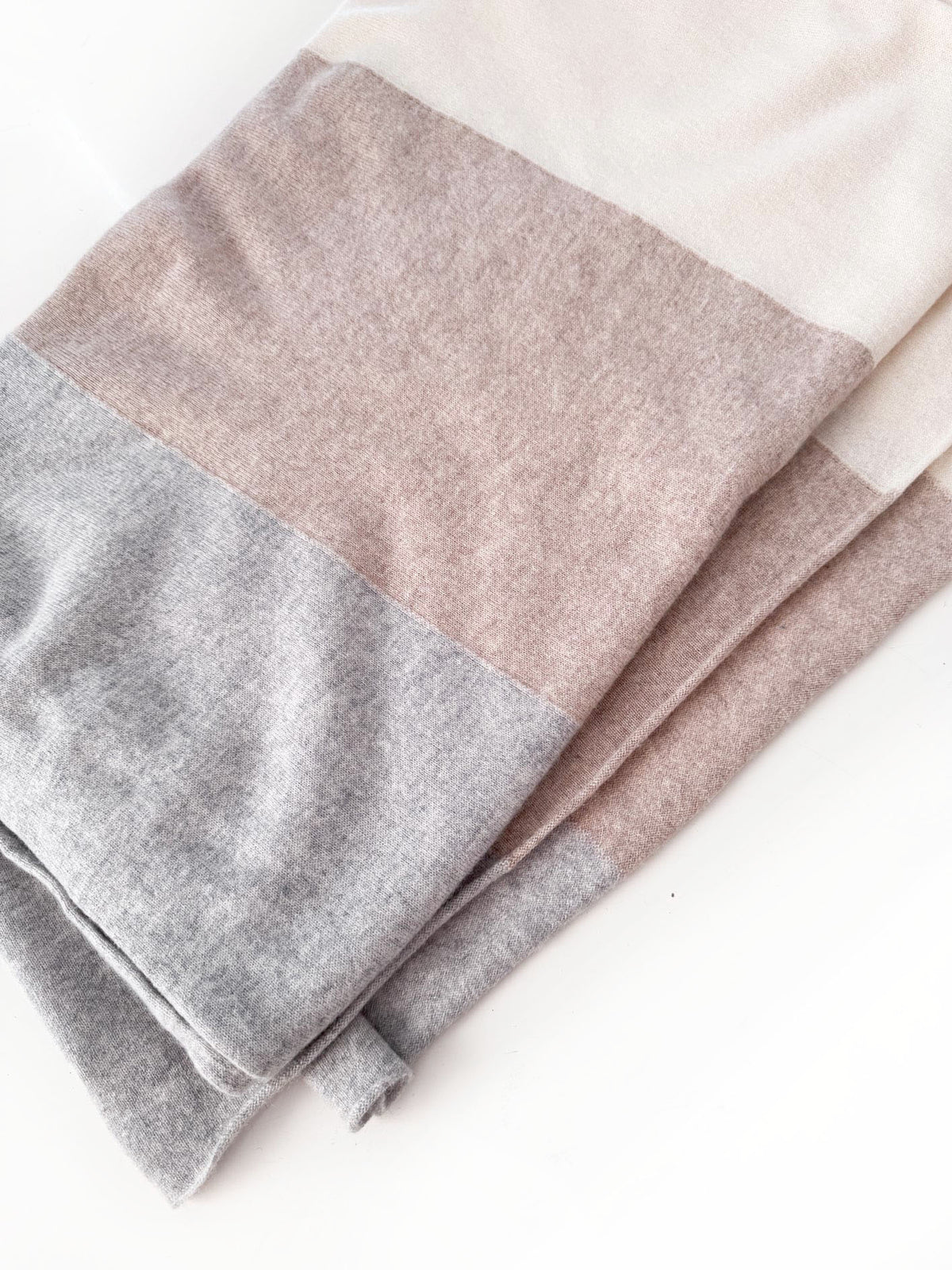 garnet hill 100% cashmere knit wrap