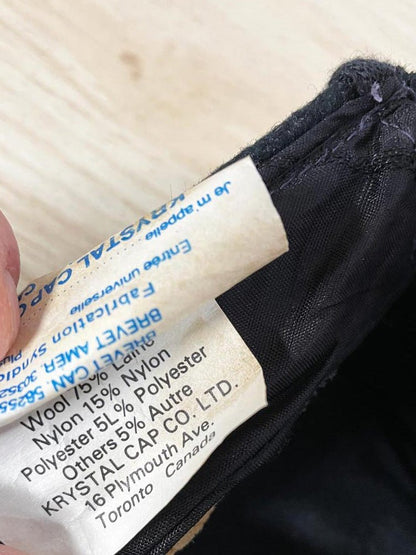 vintage crystal cap co. wool - blend fisherman hat - good market thrift store