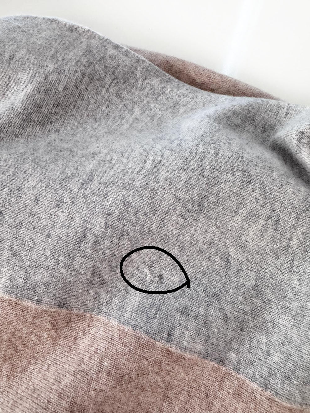 garnet hill 100% cashmere knit wrap