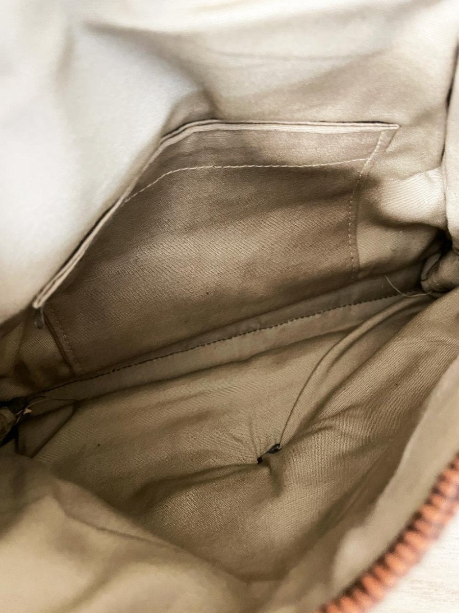 vintage 70s au terroir hand - woven mini handbag - good market thrift store