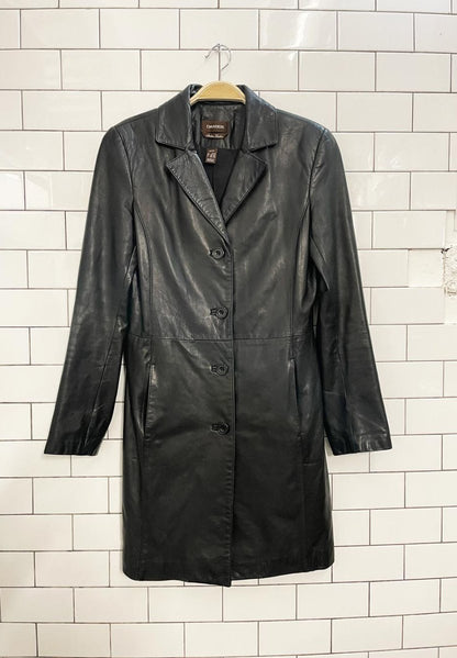 vintage 00s danier italian butter leather jacket - good market thrift store