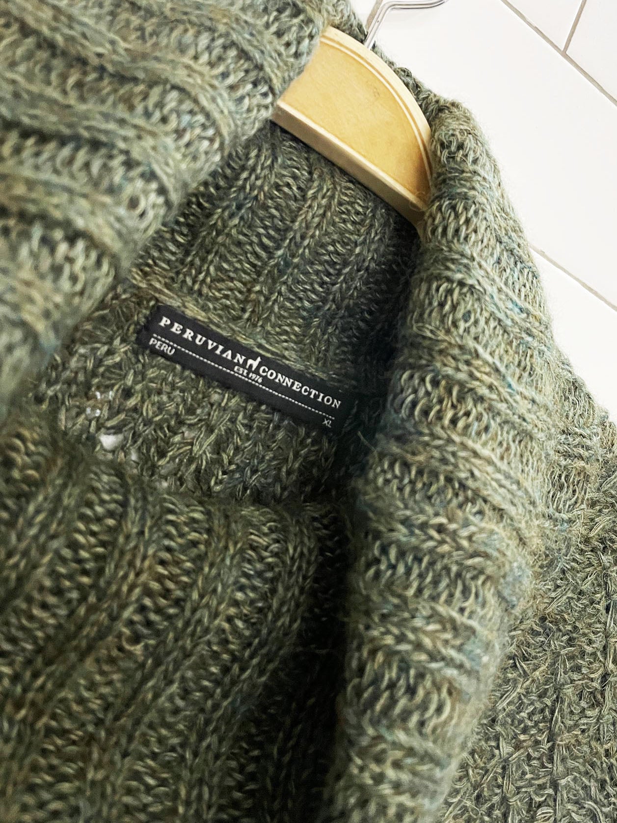 peruvian connection alpaca-blend soft knit bell sleeve turtleneck sweater