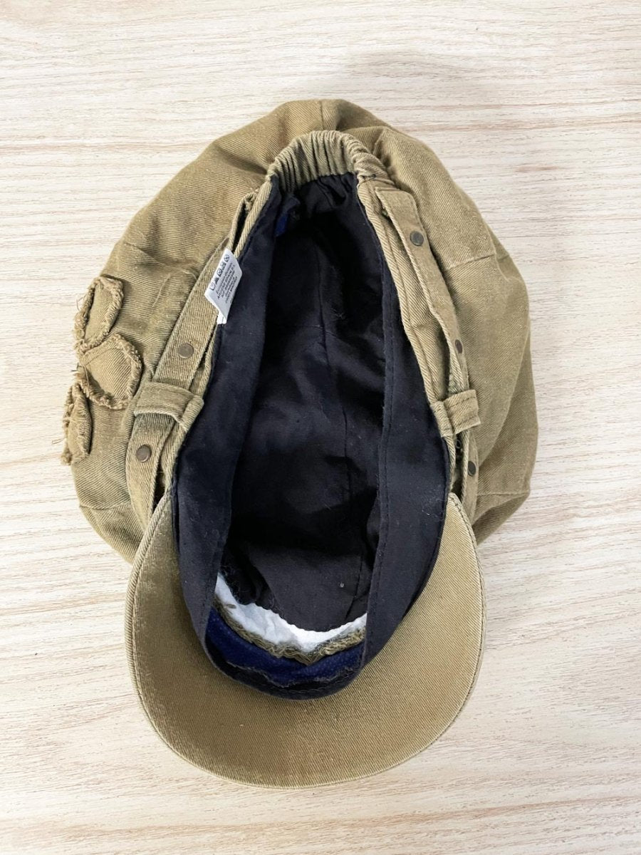 y2k ardene spain flower patch newsboy cap - good market thrift store