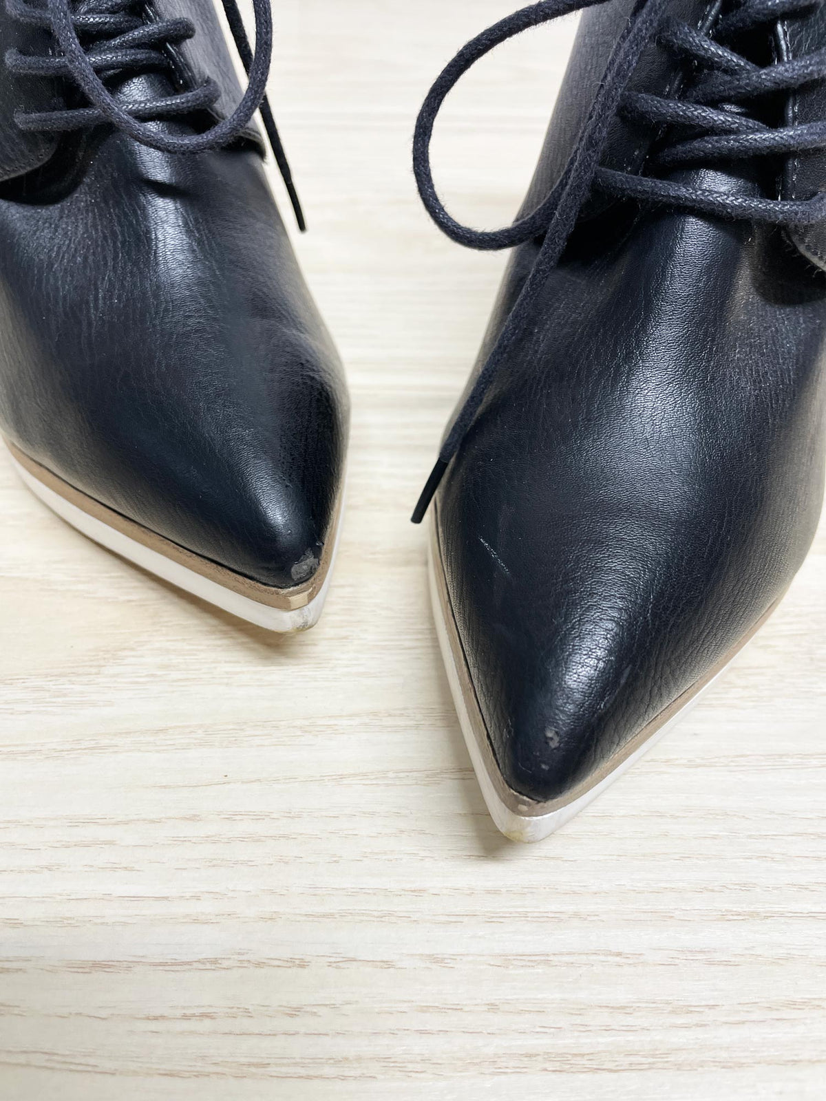 asos on a roll faux leather lace up heels | pretty little liars