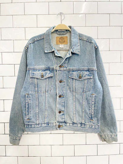 vintage revival collection denim trucker jacket - good market thrift store
