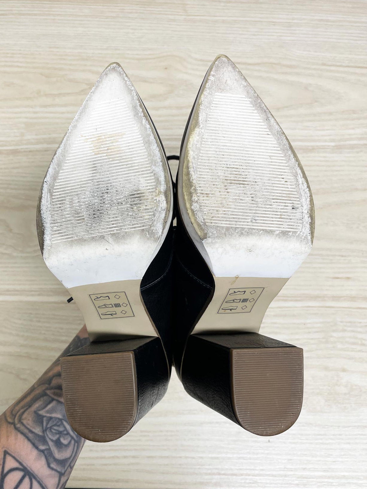asos on a roll faux leather lace up heels | pretty little liars
