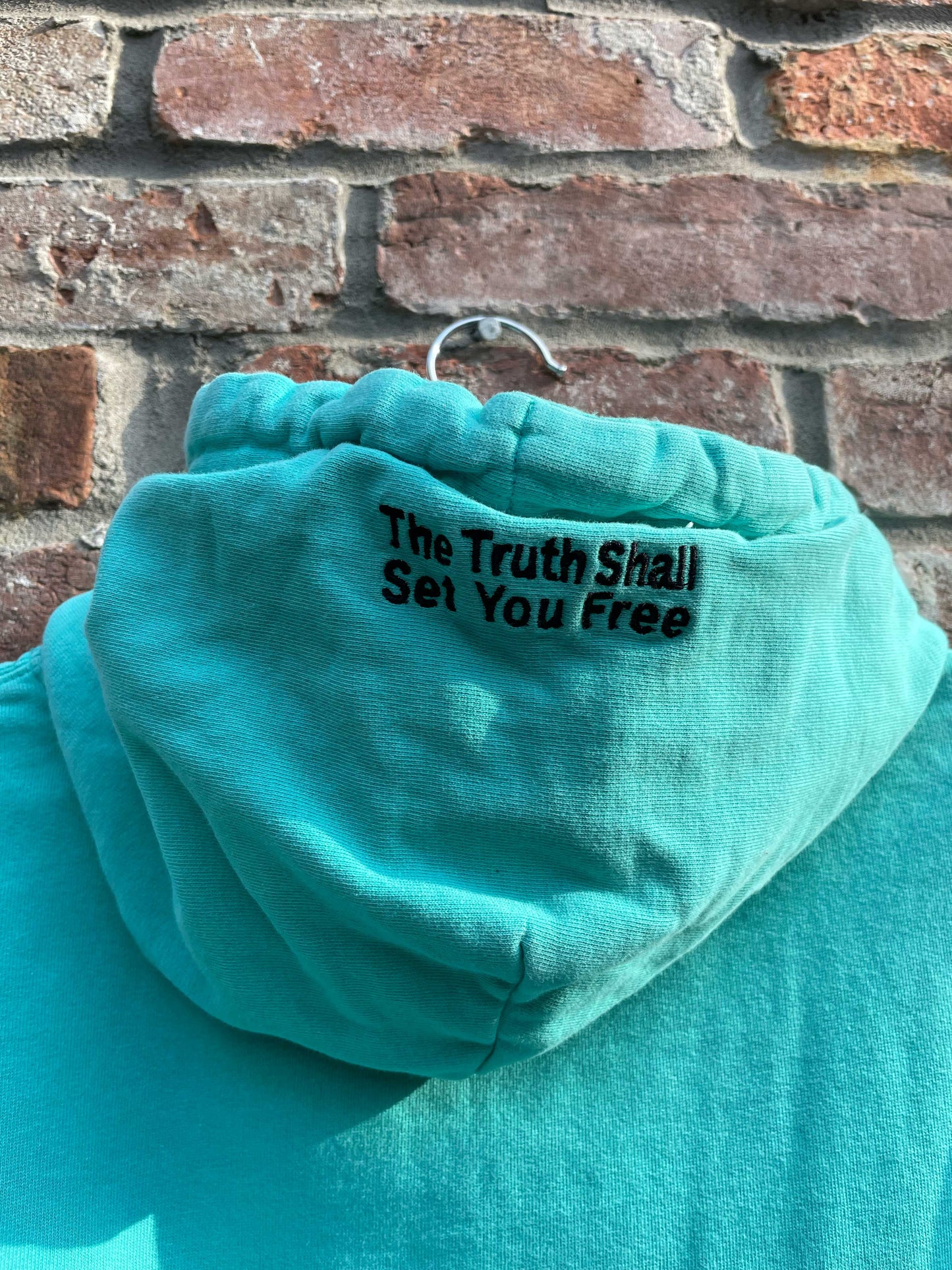 young & free hillsong logo hoodie