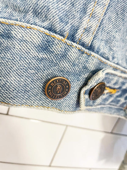 vintage revival collection denim trucker jacket - good market thrift store