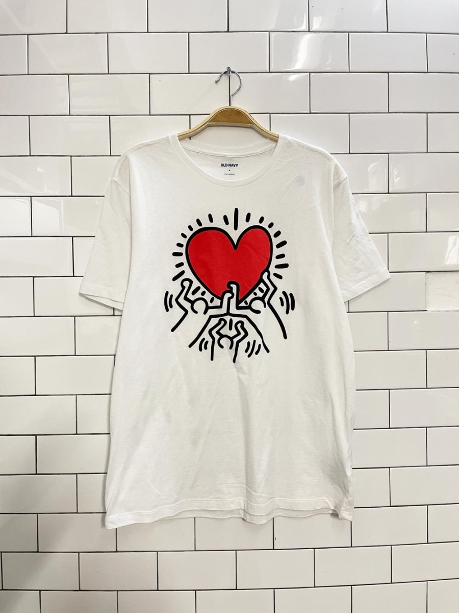 old navy x keith haring tee - good market thrift store