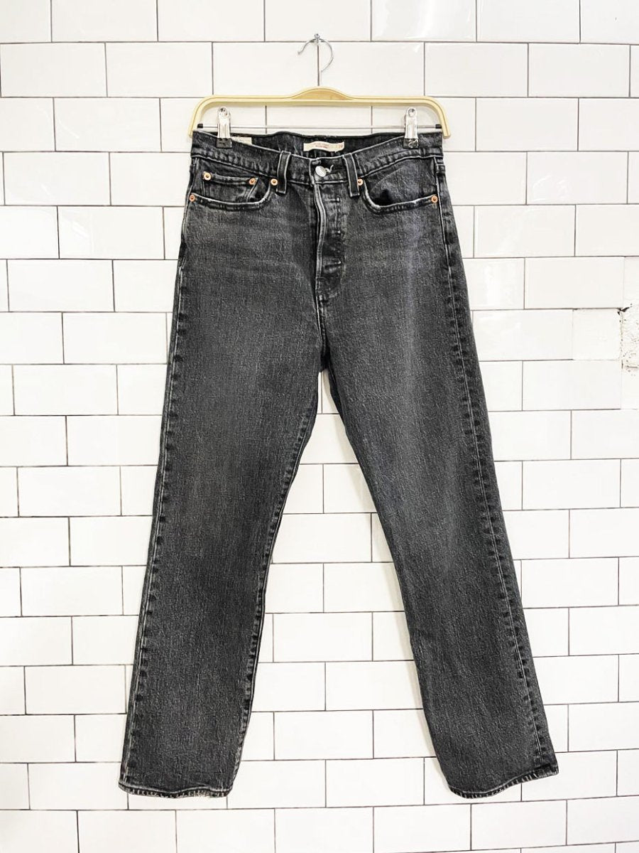 levi's wedgie straight leg jeans - good market thrift store
